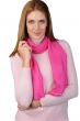 Cashmere & Zijde dames kasjmier stola scarva intensief roze 170x25cm